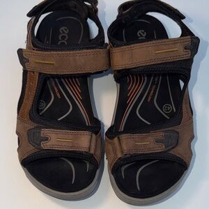 Mens Ecco Yucatan Sandal Sz 42/8.5